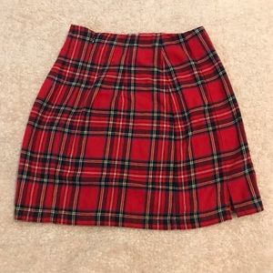 Brandy Melville Plaid Skirt